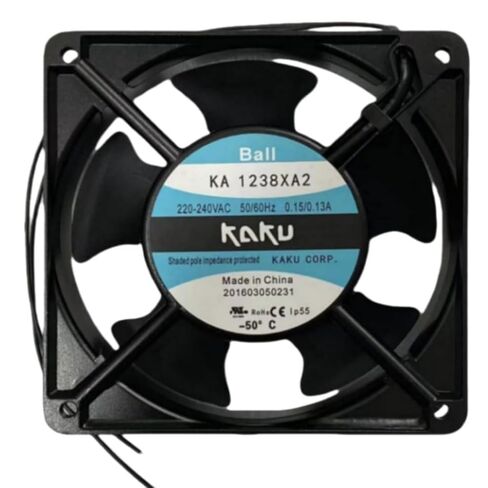 KA1238XA2 120MM 220/240V 0.15/0.13A 12CM 12038 120X120X38MM 2-Wire Cooling Fan in Kuwait