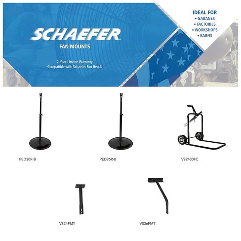 SCHAEFER VS24FMT VK24 Fan Mount, 10" in Saudi Arabia