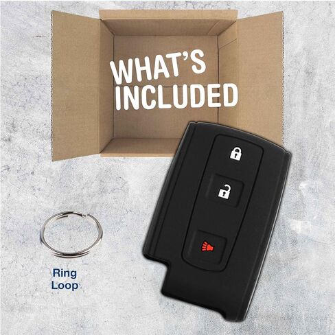 KeyGuardz Keyless Entry Remote Car Smart Key Fob Outer Shell Cover Soft Rubber Case for Toyota Prius MOZB31TG, MOZB31EG in Saudi Arabia