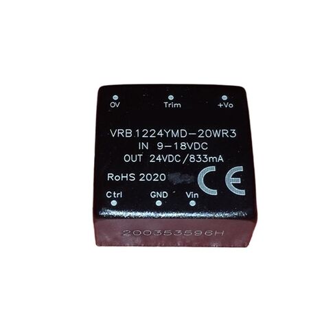 V1224YMD-20WR3DC-DC وحدة الطاقة 9-18 فولت إلى 24V0.83A in Saudi Arabia
