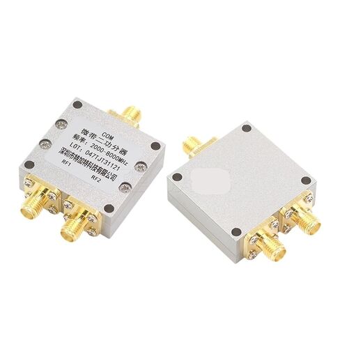 مقسم طاقة SMA واحد، 1 إلى 2، 0.5-8G 0-6000MHz خط تقسيم/مجمع خط microstrip (SMA 1.5-8G) in Kuwait