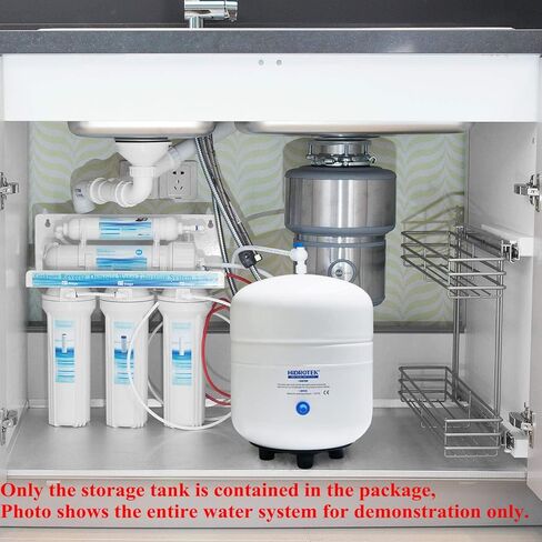 HIDROTEK 2.8 Gallon RO Water Storage Tank for Reverse Osmosis Water Filtration Systems -NSF Certificated-1/4 in Saudi Arabia