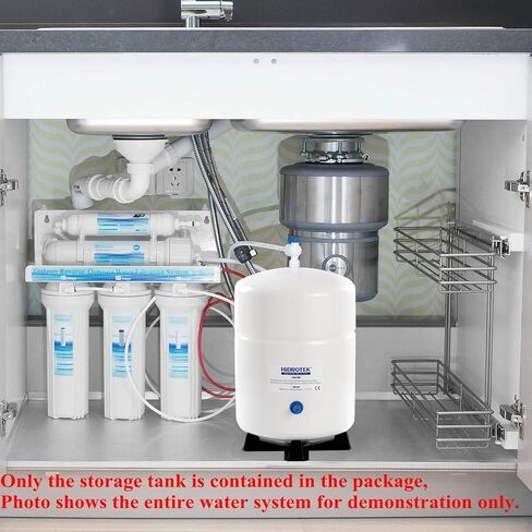 HIDROTEK 2.8 Gallon RO Water Storage Tank for Reverse Osmosis Water Filtration Systems -NSF Certificated-1/4 in Saudi Arabia