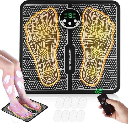 Phixnozar TENS & PMS، محفز العصب الإلكتروني عبر الجلد، تدليك القدم EMS لاسترخاء العضلات، شاشة عرض LCD in Saudi Arabia