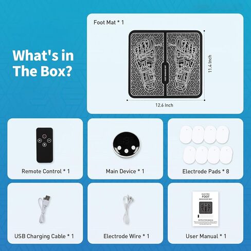 Phixnozar TENS & PMS، محفز العصب الإلكتروني عبر الجلد، تدليك القدم EMS لاسترخاء العضلات، شاشة عرض LCD in Saudi Arabia