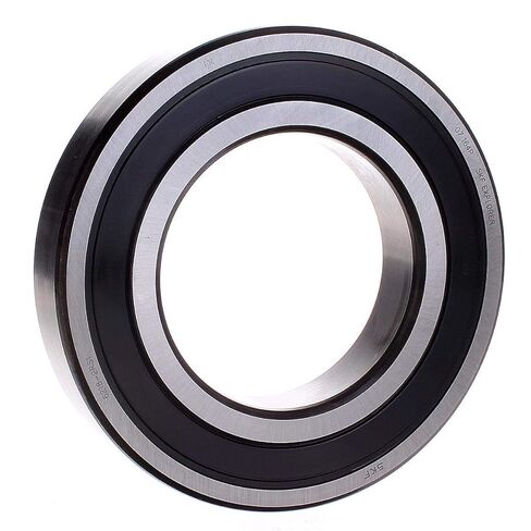 محمل شعاعي SKF 6218-2RS1، صف واحد، تصميم أخدود عميق، دقة ABEC 1، ختم مزدوج، اتصال، خلوص عادي، قفص فولاذي، متري، تجويف 90 مم، 160 مم OD، عرض 30 مم in Saudi Arabia