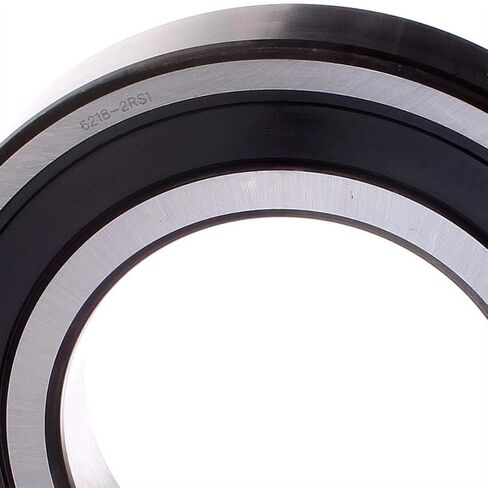 محمل شعاعي SKF 6218-2RS1، صف واحد، تصميم أخدود عميق، دقة ABEC 1، ختم مزدوج، اتصال، خلوص عادي، قفص فولاذي، متري، تجويف 90 مم، 160 مم OD، عرض 30 مم in Saudi Arabia
