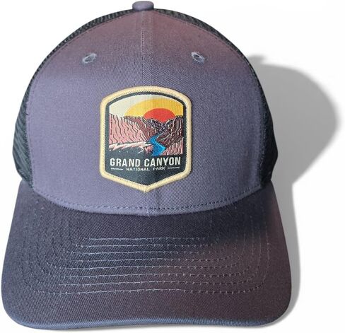 Grand Canyon Trucker Hat w/Mesh Backing National Park Woven Patch in Saudi Arabia