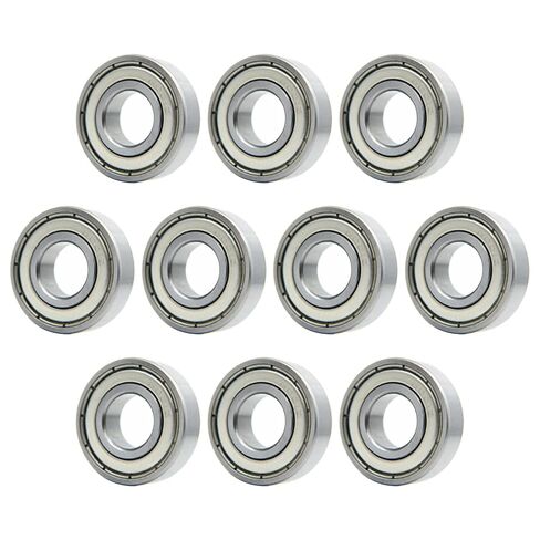 كرة أخدود عميقة تحمل غطاء مطاطي مختومة 6001RS Z1 تحمل الصلب الكرات 12 مللي متر x 28 مللي متر x 8 مللي متر 10 قطعة in Kuwait