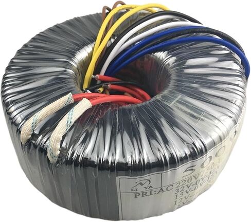 500W Toroidal 220V to Dual 32V Dual 15V Single 12V Single 5V HiFi Amplifier Power DIY Accessories(Transformer) in Saudi Arabia
