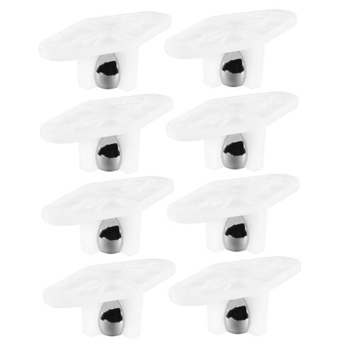 8pcs Vacuum W420 Steel Ball Transfer Casters Universal 360 Degree Rotation Replacement Mini Swivel Wheels for Furniture Trolleys and Industrial Equipment in Saudi Arabia