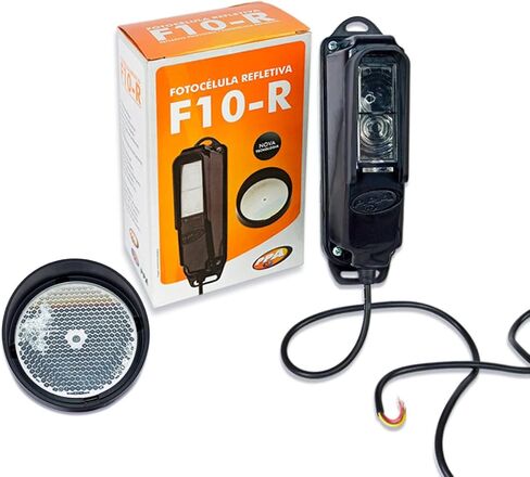 PPA - F10-R مستشعر أمان عالمي عاكس للضوء لفتحات البوابات المنزلقة الأوتوماتيكية وفتحات أبواب المرآب وأنظمة الأمان للتحكم في الوصول in Saudi Arabia