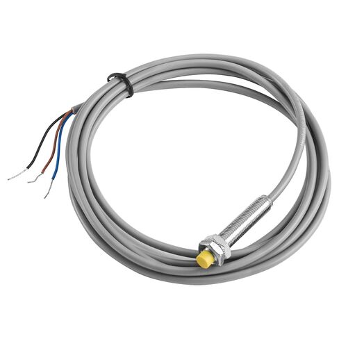 مفتاح مستشعر القرب الحثي 4 مم من Heschen، HS-M8-Ni4-AN6، غير مضمن، نوع أسطواني، DC10-30V 200mA، NPN NO (مفتوح عادة)، 3 أسلاك، CE، أصفر in Saudi Arabia