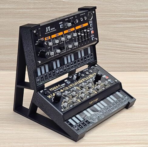 حامل سطح مكتب بزاوية من طبقتين لمركب Behringer JT Mini وPro VS وPhara-O وUB-Xa وCZ-1 in Saudi Arabia