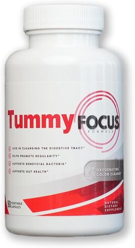 JJ Smith Tummy Focus - مكمل لتنظيف الجهاز الهضمي مع المغنيسيوم المؤكسد بالأوزون - يدعم الهضم والانتظام والانتفاخ وتوازن الأمعاء وامتصاص العناصر الغذائية والطاقة والبطن المسطحة in Saudi Arabia