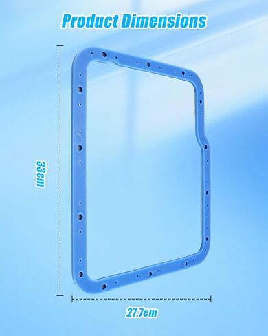 حشية وعاء زيت ناقل الحركة 93100 مناسبة لنقل الحركة Powerglide، متوافقة مع Moroso 42000 42001، تصميم قابل لإعادة الاستخدام ومقاوم للتسرب من المطاط الصلب ولا يتطلب مادة مانعة للتسرب in Kuwait