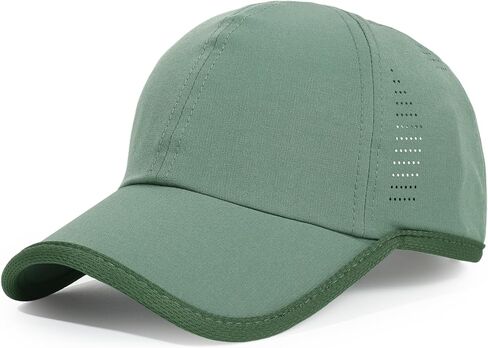 HH HOFNEN Quick Dry Hat Unstructured Athletic Baseball Cap Lightweight Running & Golf Cap for Women Men in Saudi Arabia