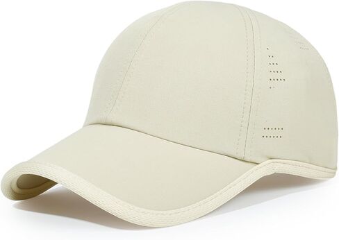 HH HOFNEN Quick Dry Hat Unstructured Athletic Baseball Cap Lightweight Running & Golf Cap for Women Men in Saudi Arabia