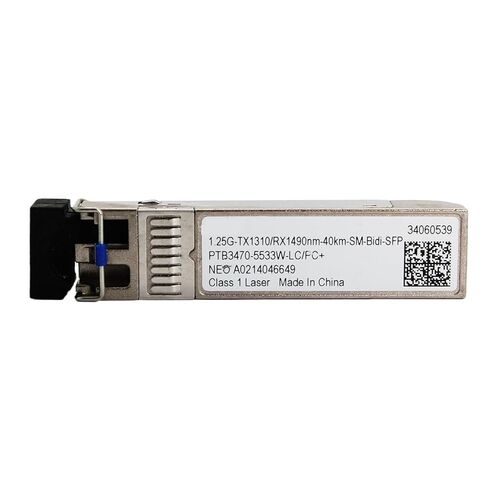 1pcs 34060539 1.25G-TX1310/RX1490nm-40km-SM-Bidi-SFP PTB3470-5533W-LC/PC+ in Saudi Arabia