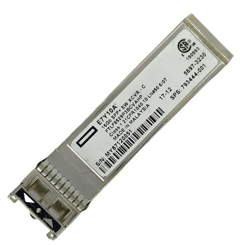 1pcs E7Y10A 16Gb SW XCVR FTLF8529P3BCVAHP SPS 793444-001 Short Wave SFP+ 850nm Transceiver Optical Module in Saudi Arabia