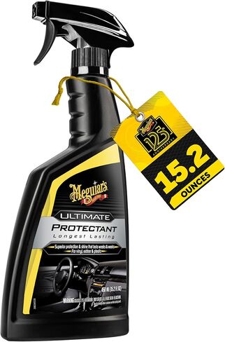Meguiar's G14716 Ultimate Protectant، للفينيل والمطاط والبلاستيك - زجاجة رذاذ سعة 15.2 أونصة in Kuwait