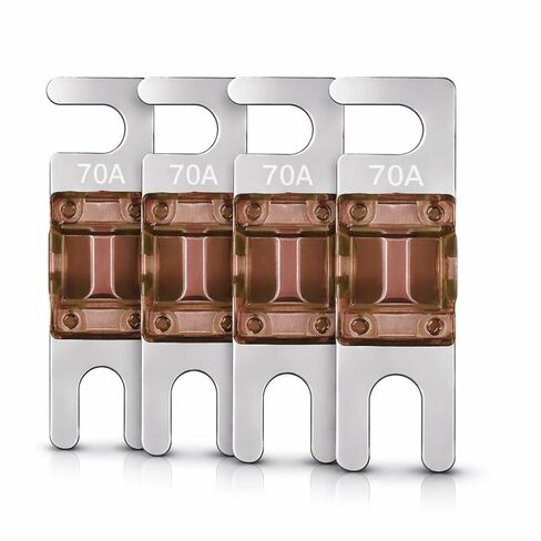 MGI SpeedWare 4-Pack Mini-ANL Fuses – Heavy-Duty Inline Fuse for 12V/24V Automotive, Marine, RV & Car Audio Power Systems (100 AMP) in Saudi Arabia