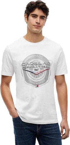 تي شيرت Tommy Hilfiger Formula 1 للرجال Tommy X Cadillac F1® Team Tire in Saudi Arabia