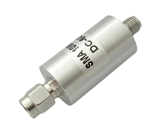 Attenuator 5W SMA Type Attenuator DC-6GH/8Ghz 1/2/3/5/6/10/15/20/25db/30db/40db/50/60db SMA coaxial Power Plug Male to Jack Female 50ohm(15db,6GHZ) in Saudi Arabia