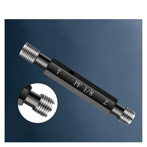 PF Thread Plug Gauge and Thread Ring Gauge Set - Precision Measurement Tool for Accurate Thread Inspection,1pcs(Head Gauge PF 3/8) in Saudi Arabia