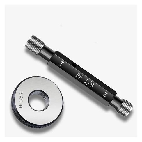 PF Thread Plug Gauge and Thread Ring Gauge Set - Precision Measurement Tool for Accurate Thread Inspection,1pcs(Head Gauge PF 3/8) in Saudi Arabia