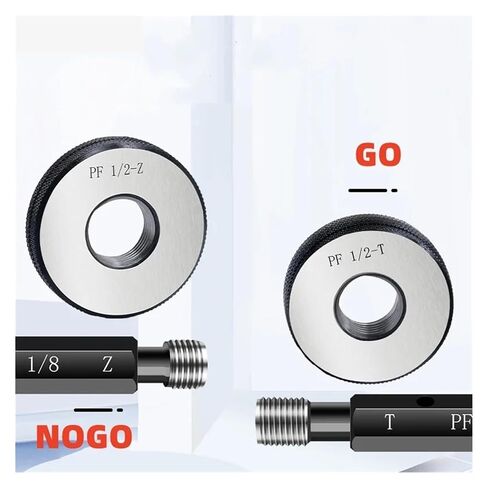 PF Thread Plug Gauge and Thread Ring Gauge Set - Precision Measurement Tool for Accurate Thread Inspection,1pcs(Head Gauge PF 3/8) in Saudi Arabia