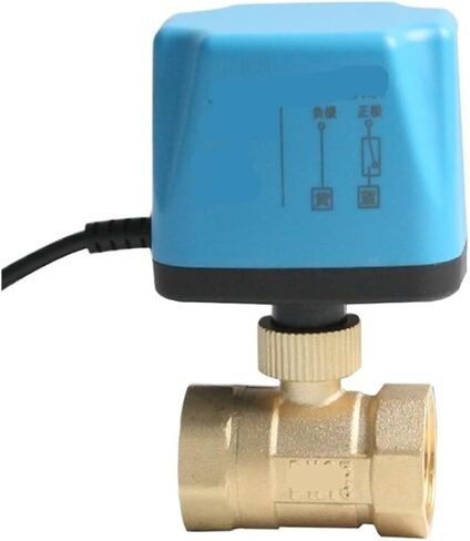 1/2" 3/4" 1-1/2" 2" Brass Ball Valve Two-Wire Normally Closed Normally Open AC220V Switch Valve Water Valve(2",24VDC_Normal Closed) in Saudi Arabia