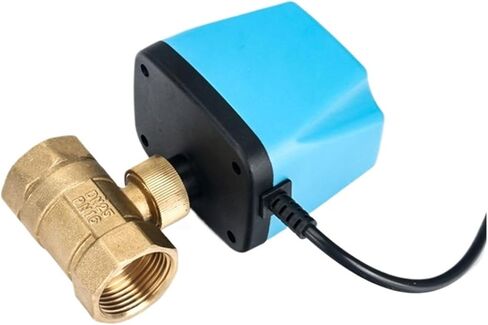 1/2" 3/4" 1-1/2" 2" Brass Ball Valve Two-Wire Normally Closed Normally Open AC220V Switch Valve Water Valve(2",24VDC_Normal Closed) in Saudi Arabia