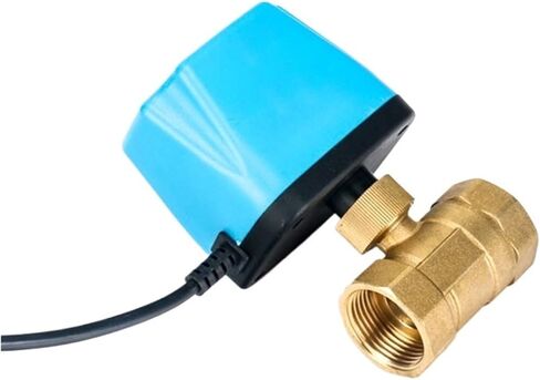 1/2" 3/4" 1-1/2" 2" Brass Ball Valve Two-Wire Normally Closed Normally Open AC220V Switch Valve Water Valve(2",24VDC_Normal Closed) in Saudi Arabia