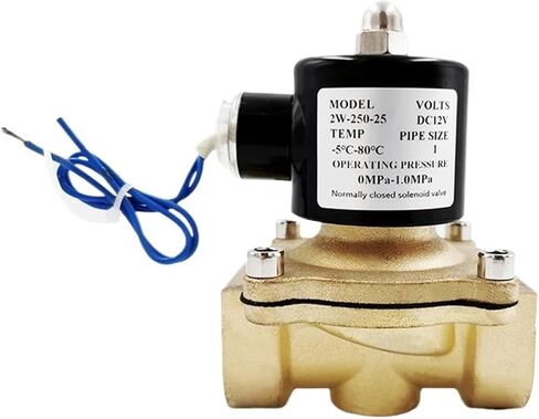 1/2 3/4 1 Inch Electric Solenoid Valve DN15 DN20 DN25 N/C Pneumatic Valves 220V AC 1Pcs(1") in Saudi Arabia