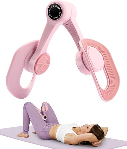 Thigh Trainer for Women, 360° Adjustable Pelvic Floor Muscle Trainer for Kegel Exerciser, Inner Thigh Workout Equipment for Postpartum Recovery, Hip & Leg Shaping, Home Gym in Saudi Arabia