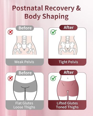 Thigh Trainer for Women, 360° Adjustable Pelvic Floor Muscle Trainer for Kegel Exerciser, Inner Thigh Workout Equipment for Postpartum Recovery, Hip & Leg Shaping, Home Gym in Saudi Arabia