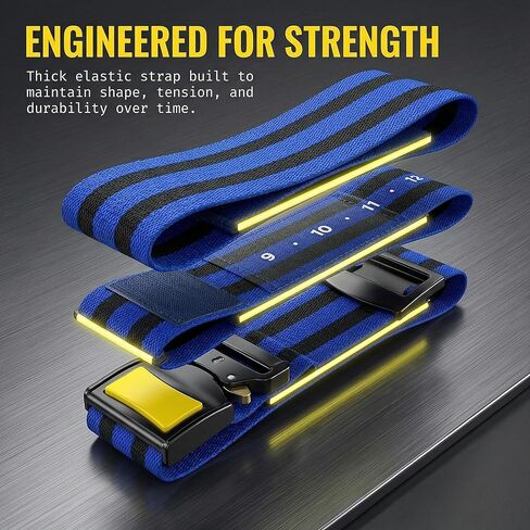 4Pack PRO Blood Flow Restriction Bands for Arms & Legs - Occlusion Training Bands, Gain Muscle Without Heavy Weight Lifting, Strong Elastic Strap & Quick-Release in Saudi Arabia