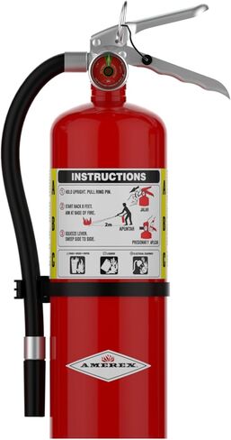 Amerex B402T 5lb ABC Dry Chemical Fire Extinguisher, with Vehicle Bracket in Saudi Arabia