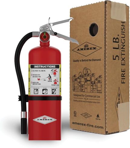 Amerex B402T 5lb ABC Dry Chemical Fire Extinguisher, with Vehicle Bracket in Saudi Arabia