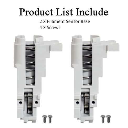 HzdaDeve 2PK A1/A1 Mini Filament Sensor Base Replacement Hall Board Base Filament Hub Kit with Extra 4PK Screws for Bambu Lab 3D Printer in Saudi Arabia