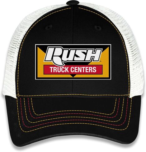 علم متقلب Sports Noah Gragson # 4 NASCAR 2025 الراعي الشبكي Snapback قبعة سوداء in Saudi Arabia