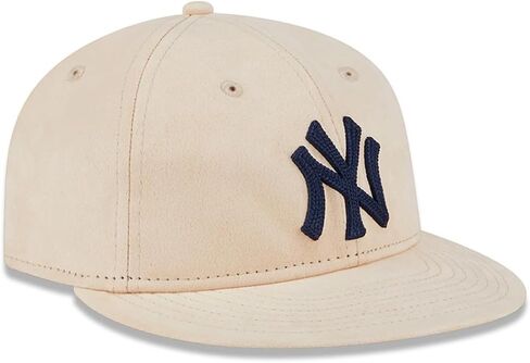 قبعة New Era NY New York Yankees 9FIFTY Stone Suede Retro Crown Snapback، قبعة قابلة للتعديل in Saudi Arabia