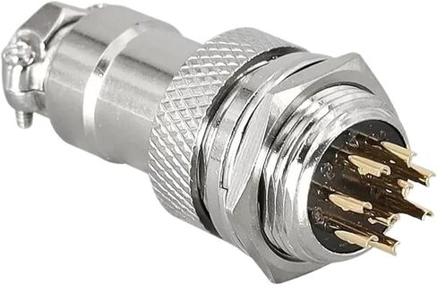 GX16 Industrial 2/3/4/5/6/7/8/9/10 Pin Male Plug/Female Socket Connector 2-Pin(4p Whole Set,5 Sets) in Saudi Arabia