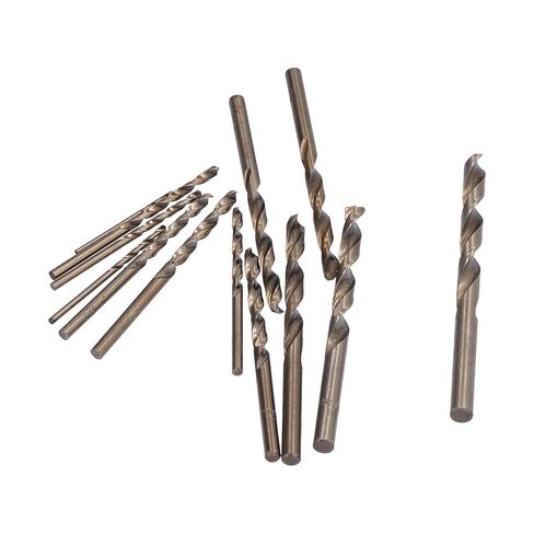 HSS CO Drill BIT Set Jobber Drill Bits Premium Cobalt Alloy 13 Piece Metric Sizes 2.5mm to 6.5mm for Metal Wood Plastic DIY Professional Construction in Saudi Arabia
