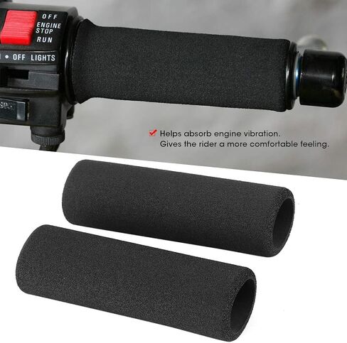 DAUERHAFT Wear-Resistant Handlebar Cover Foam Handle Cover Grips for R1150GS for Quad Bike for for Scooters in Saudi Arabia