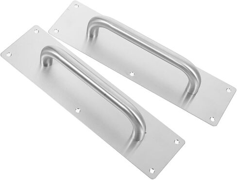 TEHAUX Fire Door Handle Set Double Sided Door Pulls Stainless Steel for Residential in Saudi Arabia