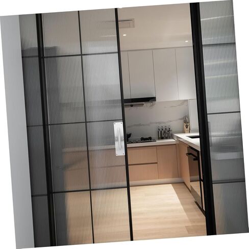 NUOBESTY قطعتان من مقابض سحب أبواب النار من الفولاذ المقاوم للصدأ، تصميم مريح من أجل سلاسة مناسبة للبوابات الخارجية الداخلية، طراز حديث بسيط in Saudi Arabia