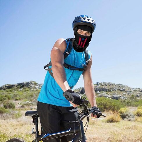 Puerto Rico Flag Balaclava Face Mask Ski Full Face Mask Windproof Sun UV Protection Hood for Women Men in Saudi Arabia