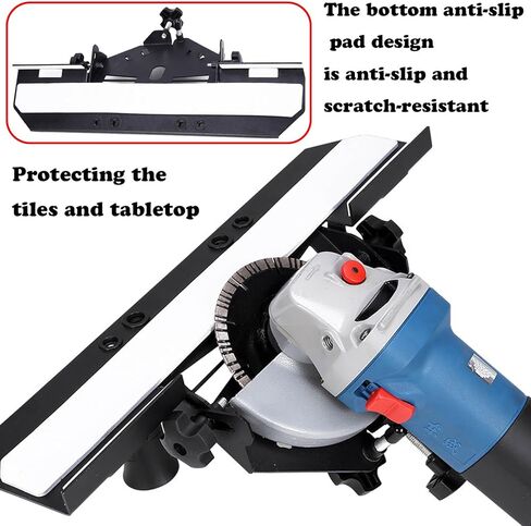 45 Degree Tile Chamfering Tool, Angle Grinder Tool for Tile Chamfering, Tile Cutting Tools ONLY for 4-1/2’’ & 5’’ Angle Grinder with Red Knobs in Saudi Arabia